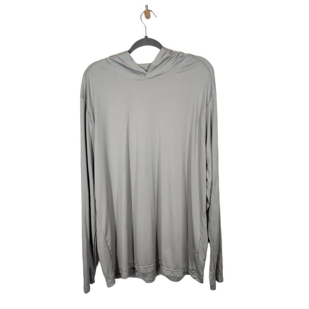 Reebok Men's Pullover Lightweight Hoodie‎ in Light Gray Size Large